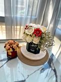 باکس گل جاودان یشمی