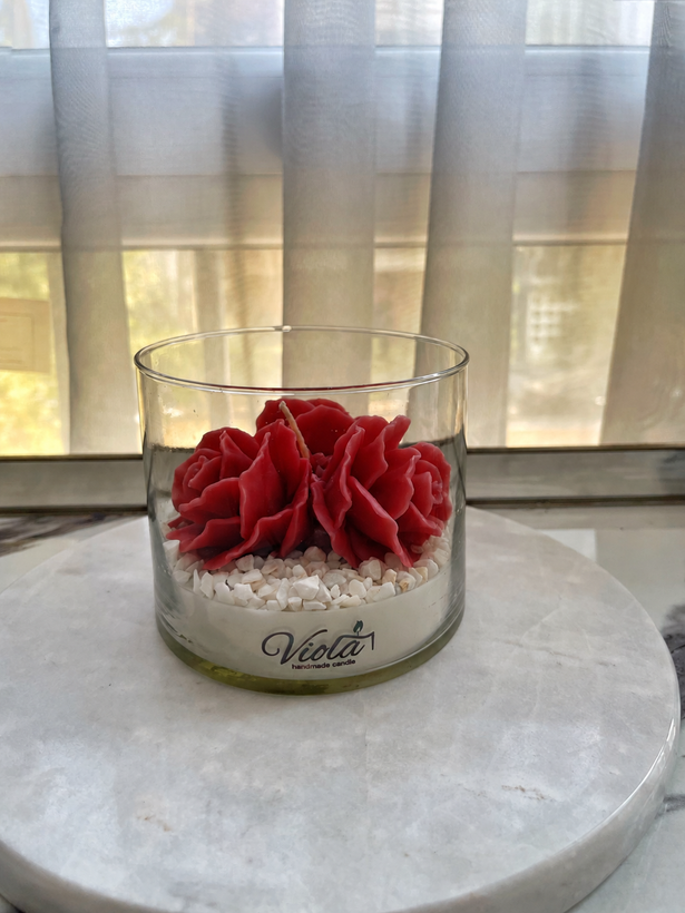 جار گل سه رز جاودان